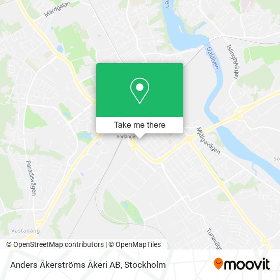 Anders Åkerströms Åkeri AB map