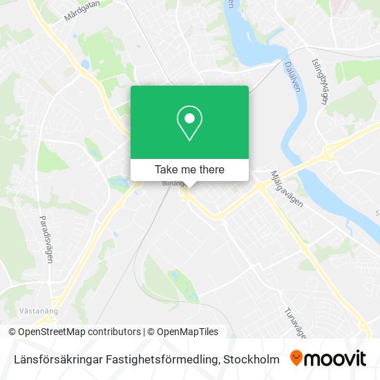 Länsförsäkringar Fastighetsförmedling map
