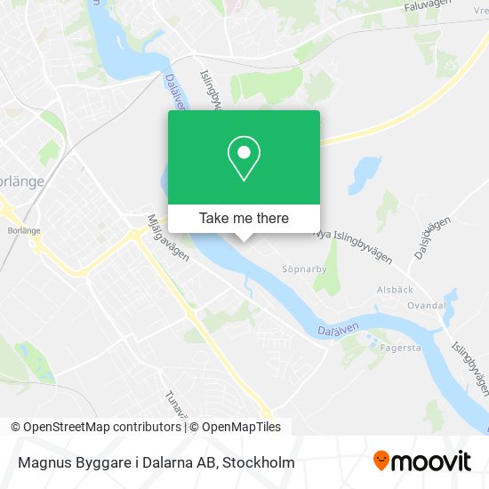 Magnus Byggare i Dalarna AB map