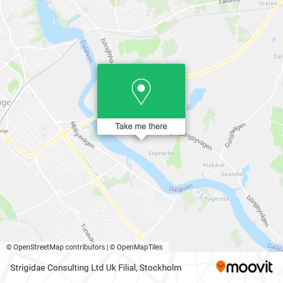Strigidae Consulting Ltd Uk Filial map