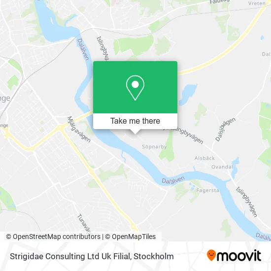 Strigidae Consulting Ltd Uk Filial map