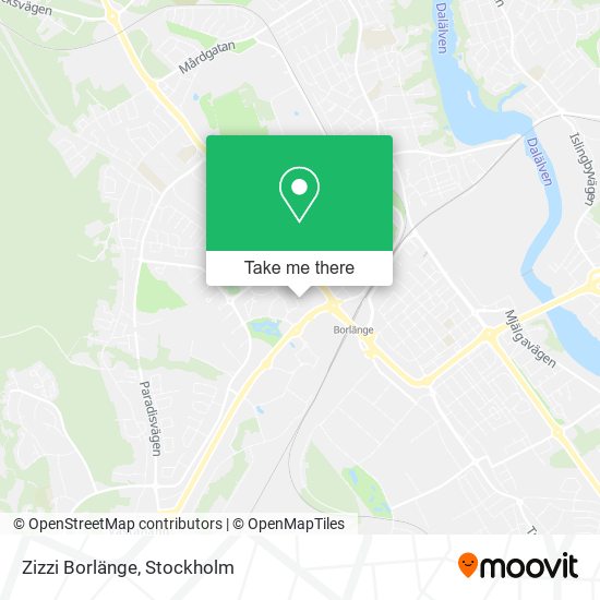 Zizzi Borlänge map