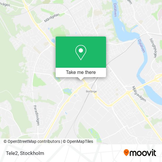 Tele2 map