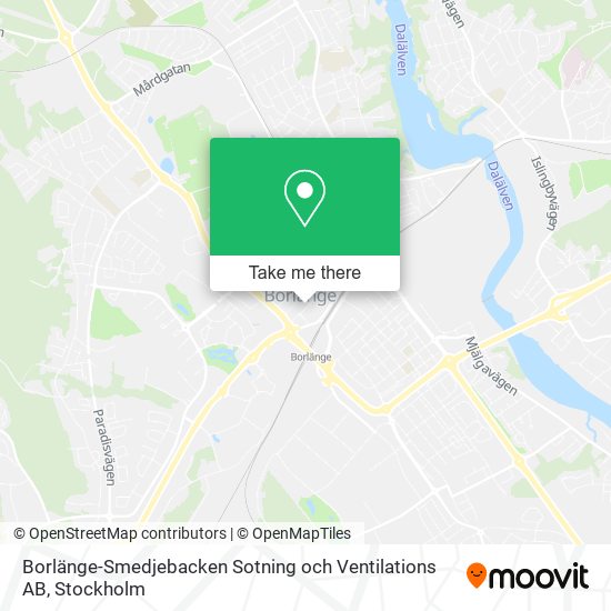 Borlänge-Smedjebacken Sotning och Ventilations AB map