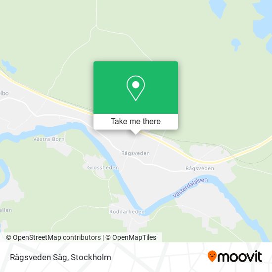 Rågsveden Såg map