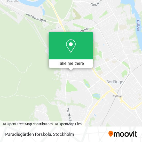 Paradisgården förskola map