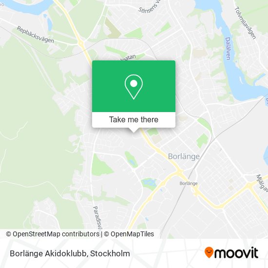 Borlänge Akidoklubb map