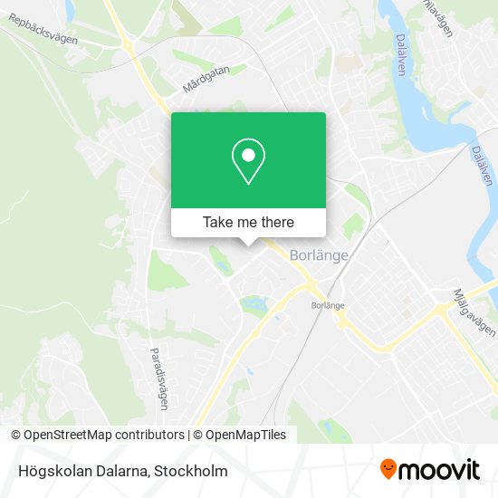 Högskolan Dalarna map