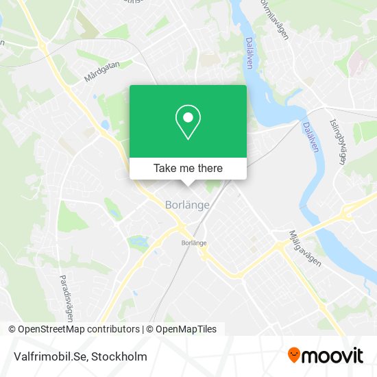 Valfrimobil.Se map