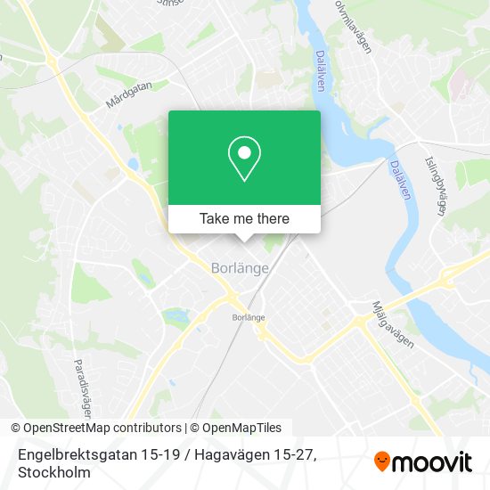 Engelbrektsgatan 15-19 / Hagavägen 15-27 map