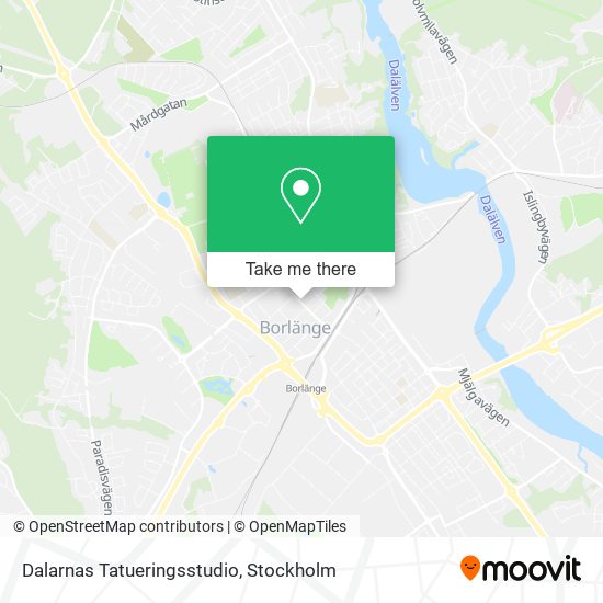 Dalarnas Tatueringsstudio map