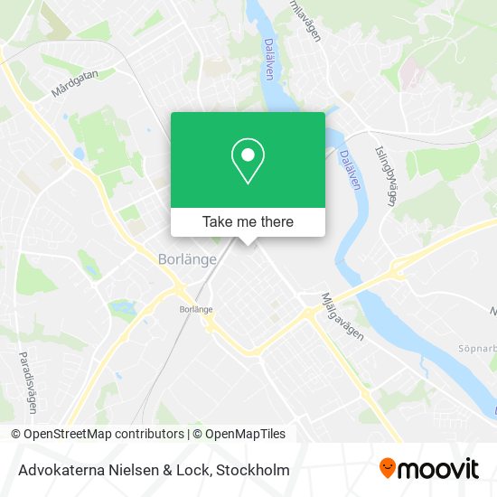 Advokaterna Nielsen & Lock map