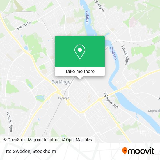 Its Sweden map