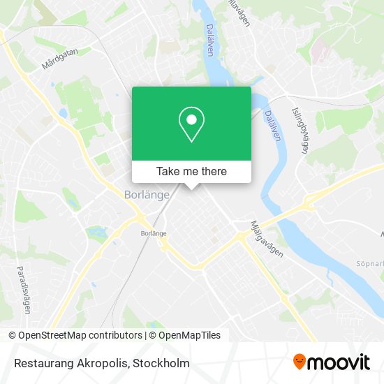 Restaurang Akropolis map