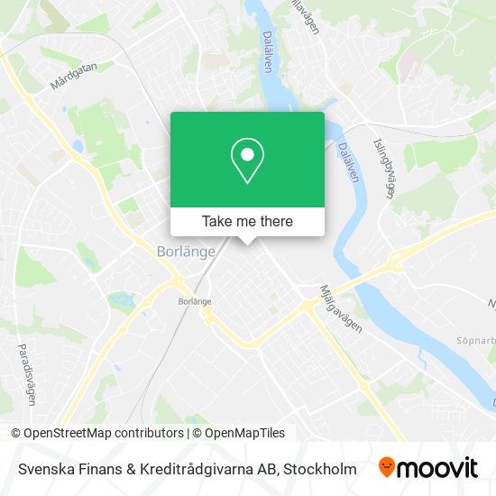 Svenska Finans & Kreditrådgivarna AB map