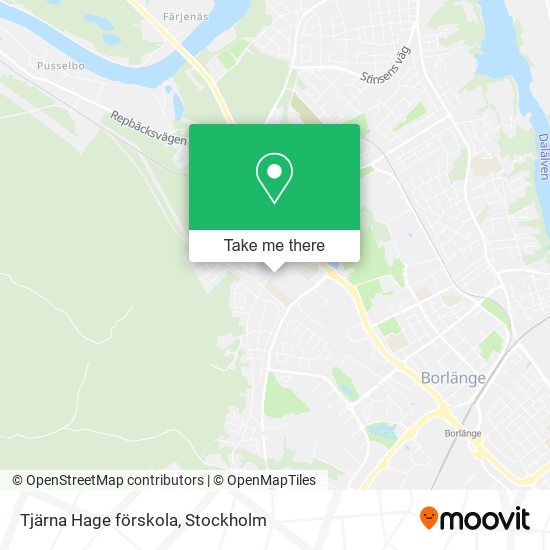 Tjärna Hage förskola map