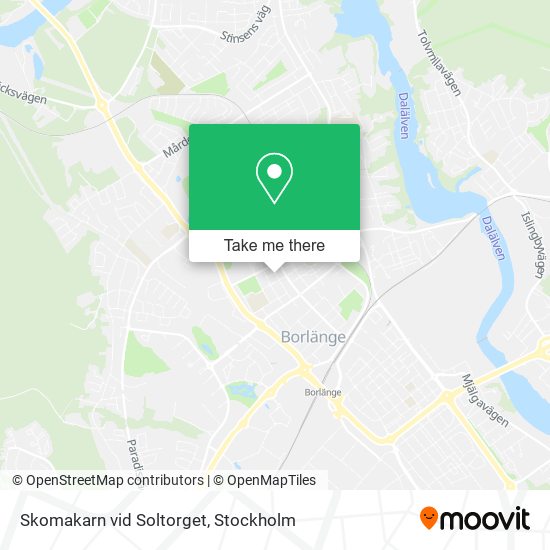 Skomakarn vid Soltorget map