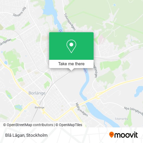 Blå Lågan map