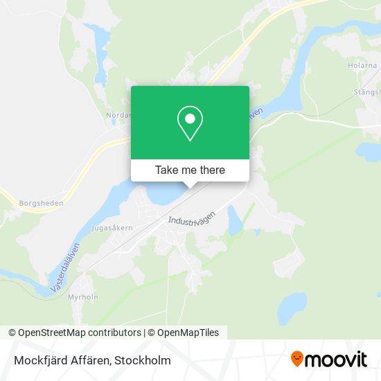 Mockfjärd Affären map