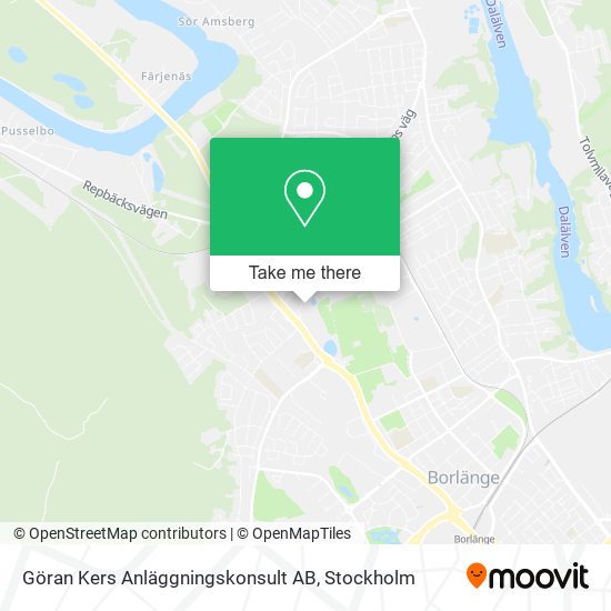 Göran Kers Anläggningskonsult AB map