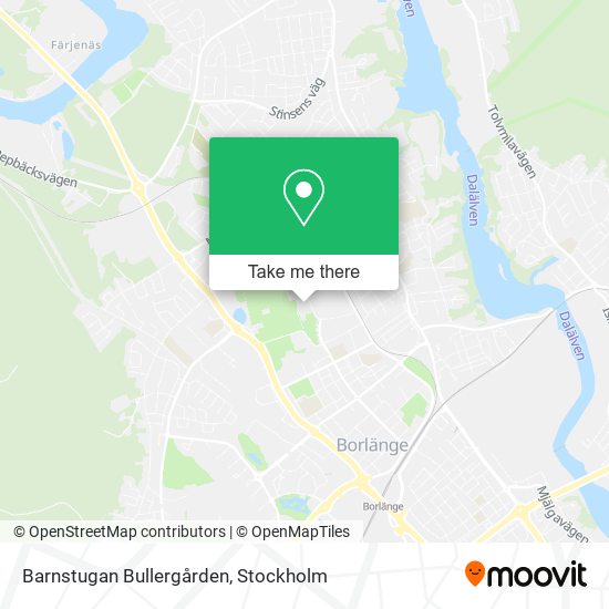 Barnstugan Bullergården map
