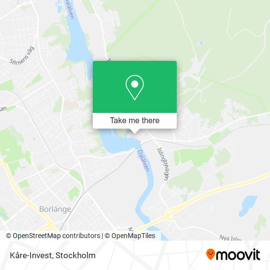 Kåre-Invest map