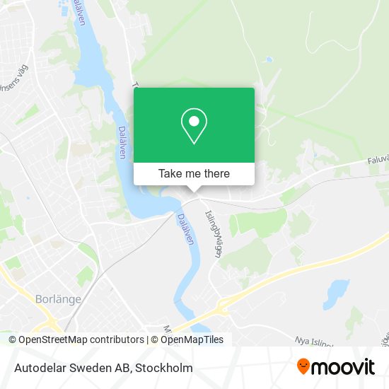 Autodelar Sweden AB map