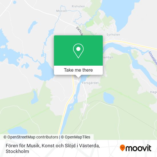 Fören för Musik, Konst och Slöjd i Västerda map
