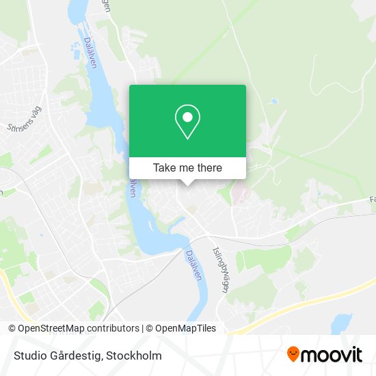 Studio Gårdestig map