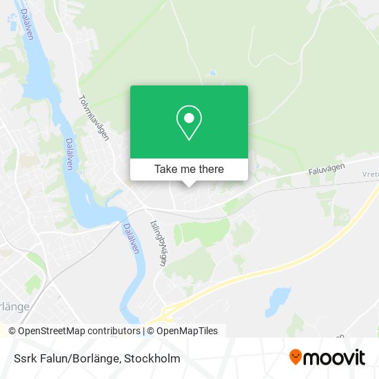 Ssrk Falun/Borlänge map