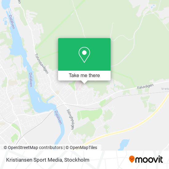 Kristiansen Sport Media map