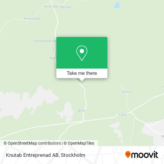 Knutab Entreprenad AB map