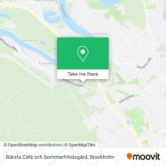 Båtsta Café och Sommarfritidsgård map