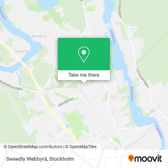 Sweedly Webbyrå map