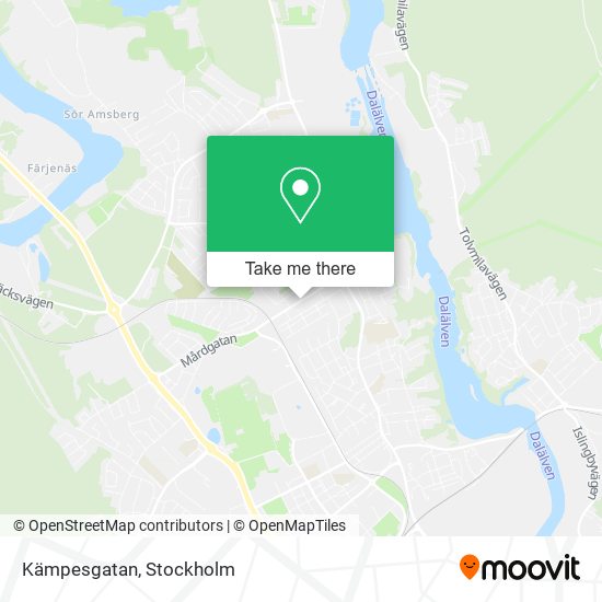 Kämpesgatan map