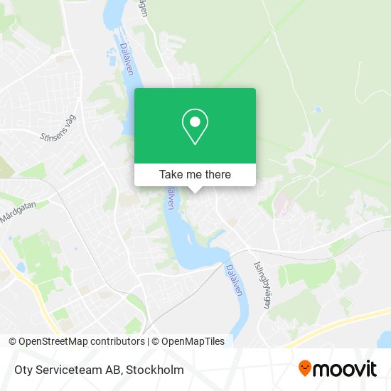 Oty Serviceteam AB map