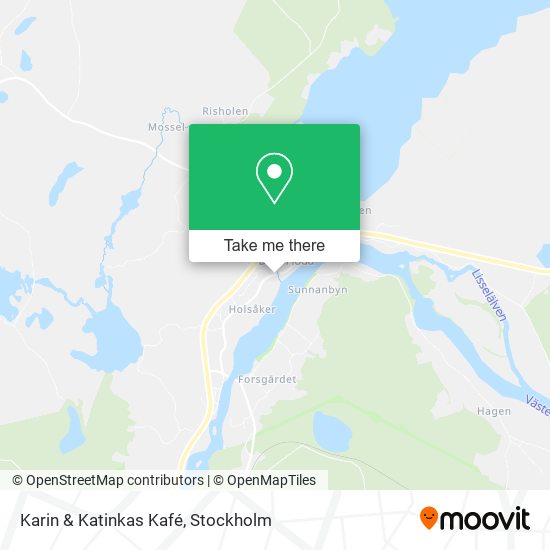 Karin & Katinkas Kafé map