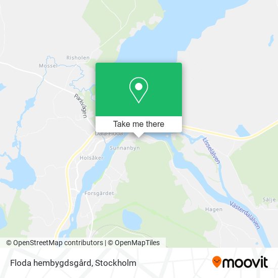 Floda hembygdsgård map
