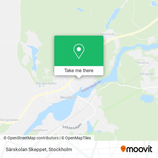 Särskolan Skeppet map