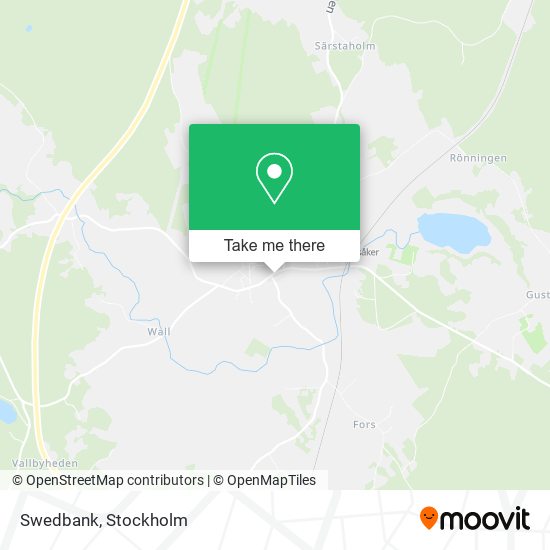 Swedbank map