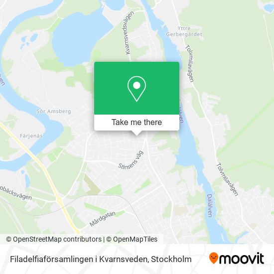 Filadelfiaförsamlingen i Kvarnsveden map