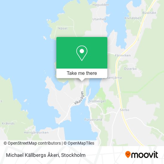 Michael Källbergs Åkeri map