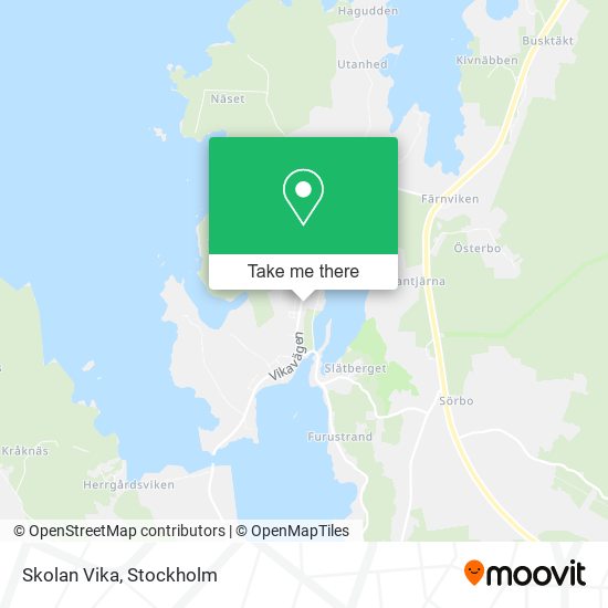 Skolan Vika map