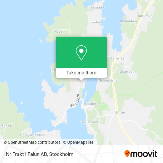 Nr Frakt i Falun AB map