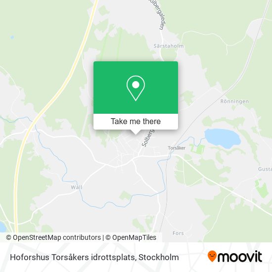 Hoforshus Torsåkers idrottsplats map