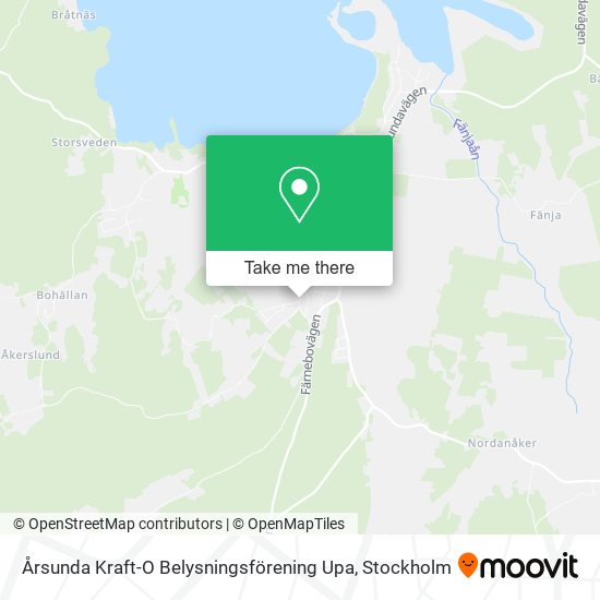 Årsunda Kraft-O Belysningsförening Upa map