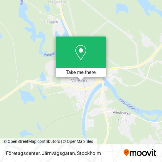 Företagscenter, Järnvägsgatan map