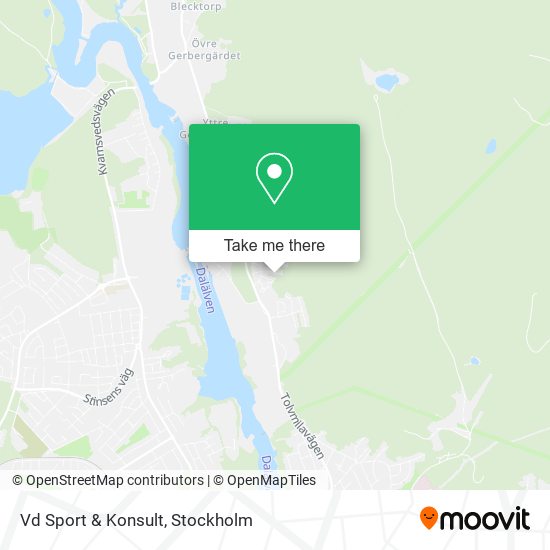 Vd Sport & Konsult map