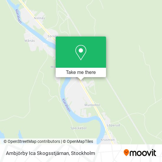 Ambjörby Ica Skogsstjärnan map