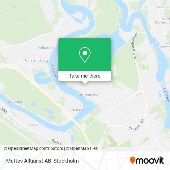 Mattes Alltjänst AB map